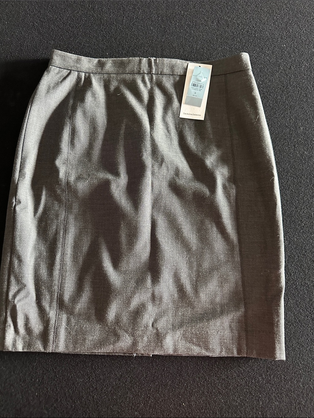 Ann Taylor Gray Pencil Skirt - Classic Office Staple NWT